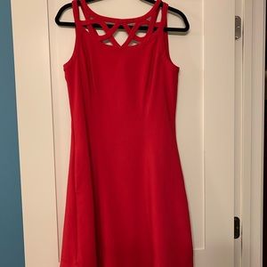 Red White House Black Market Dress, NWOT